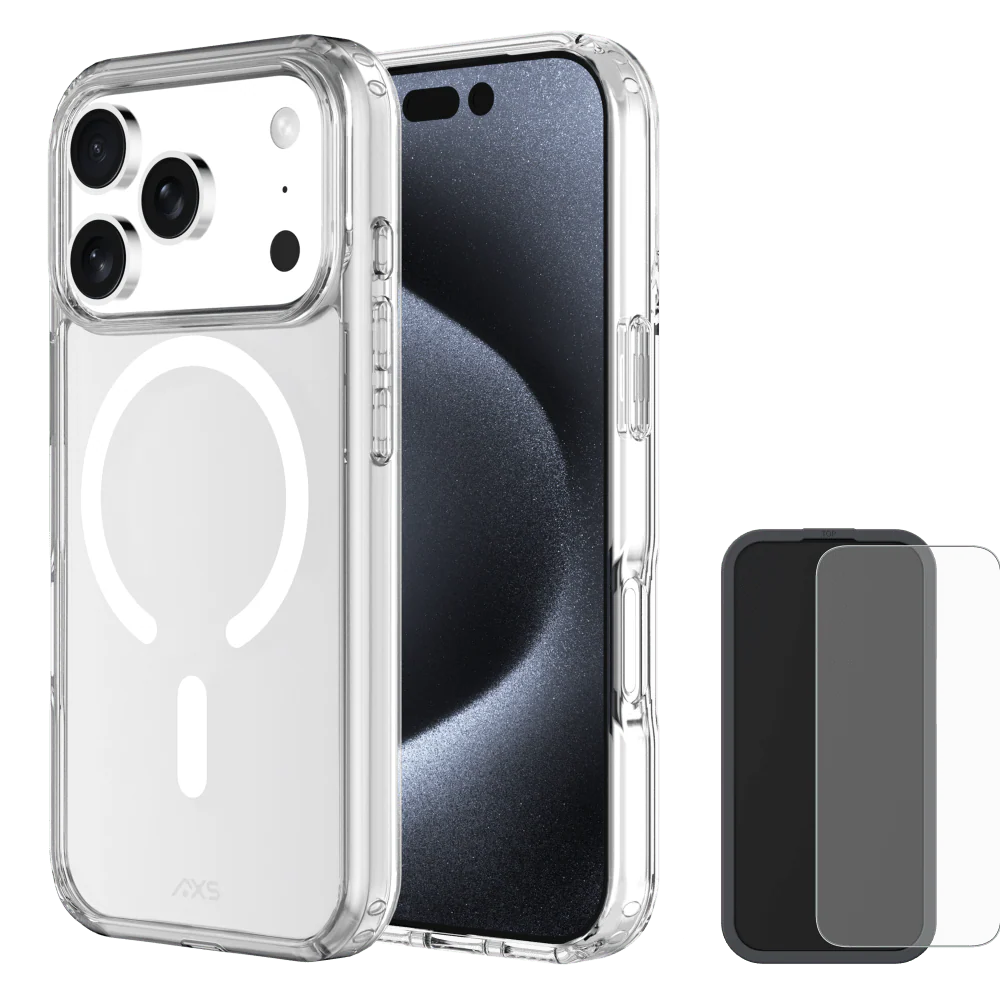 AXS ULTRA CLEAR MagSafe Case with ARMORGlass Pack for Apple iPhone 17 Pro Max - Image 2