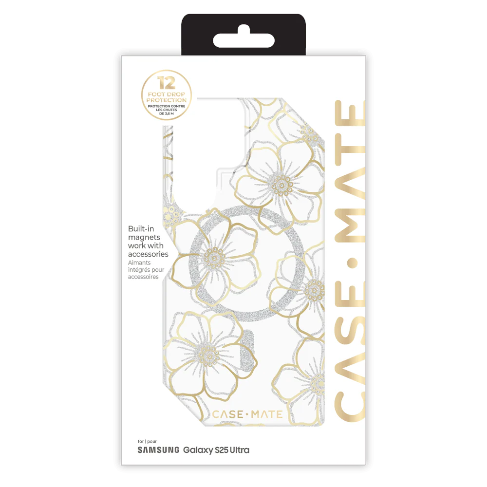 Case-Mate Floral Gems Case with Magnet for Samsung Galaxy S25 Ultra - Image 9