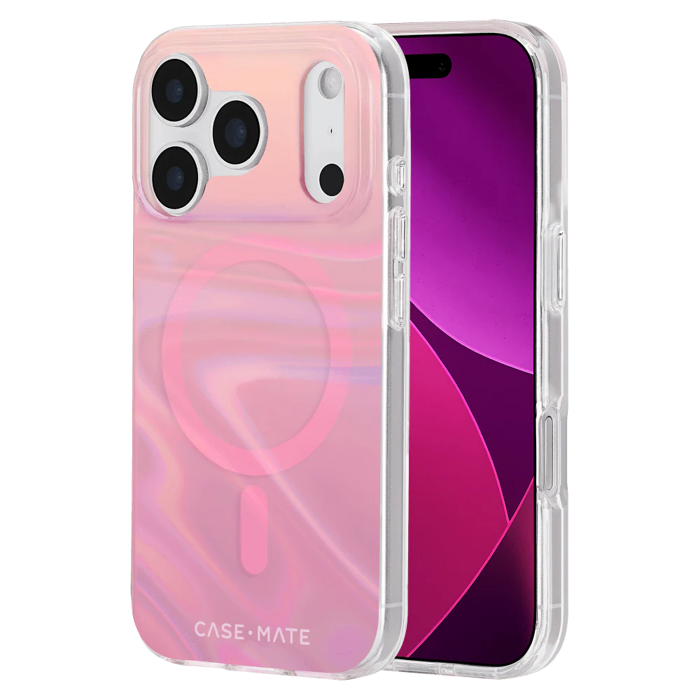 Case-Mate Peach Soap Bubble MagSafe Case for Apple iPhone 17 Pro