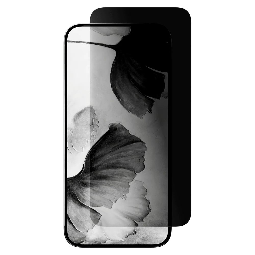 Cellhelmet Privacy Glass Anti-Microbial Screen Protector with Application Tray for Apple iPhone 16e / iPhone 15 / iPhone 14 / iPhone 13 - Image 6