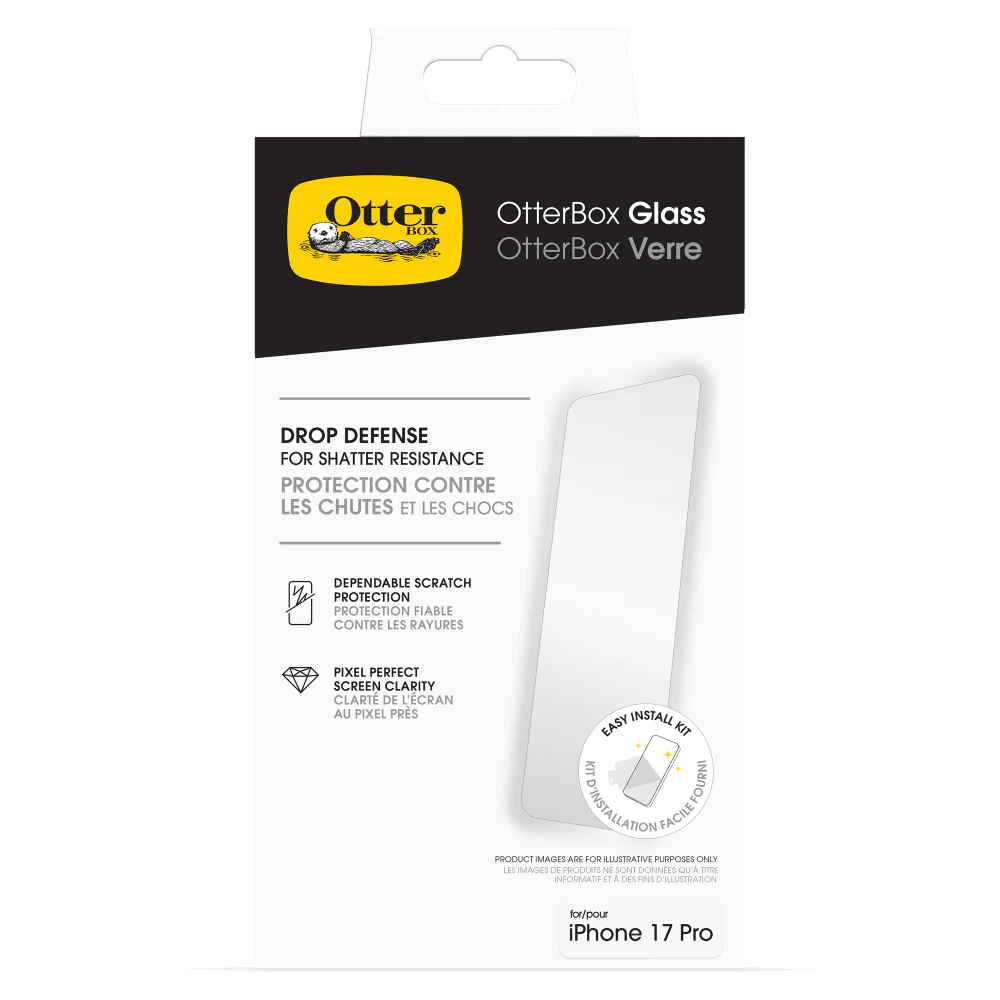 OtterBox Glass Screen Protector for Apple iPhone 17 Pro - Image 5