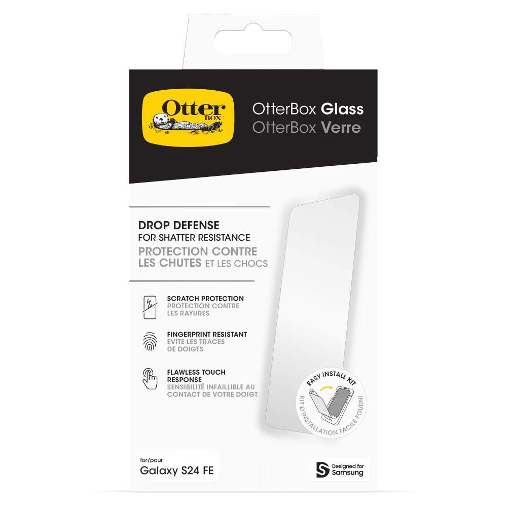 OtterBox Glass Screen Protector for Samsung Galaxy S24 FE - Image 5