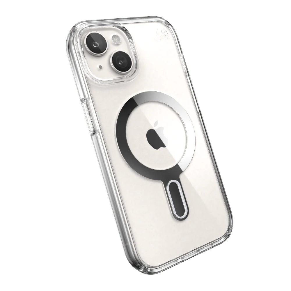 Speck Presidio Perfect Clear MagSafe Case for Apple iPhone 15 / iPhone 14 / iPhone 13 / iPhone 16e - Image 4