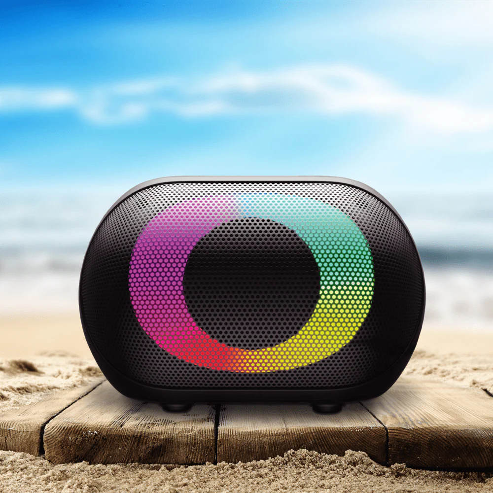 Sway Halo LED IPX5 Splash Resistant Bluetooth Speaker 10W - Image 3