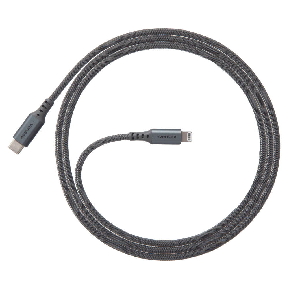 Ventev Alloy USB-C to Apple Lightning High Speed Ultradurable 4 Foot Cable - Image 7
