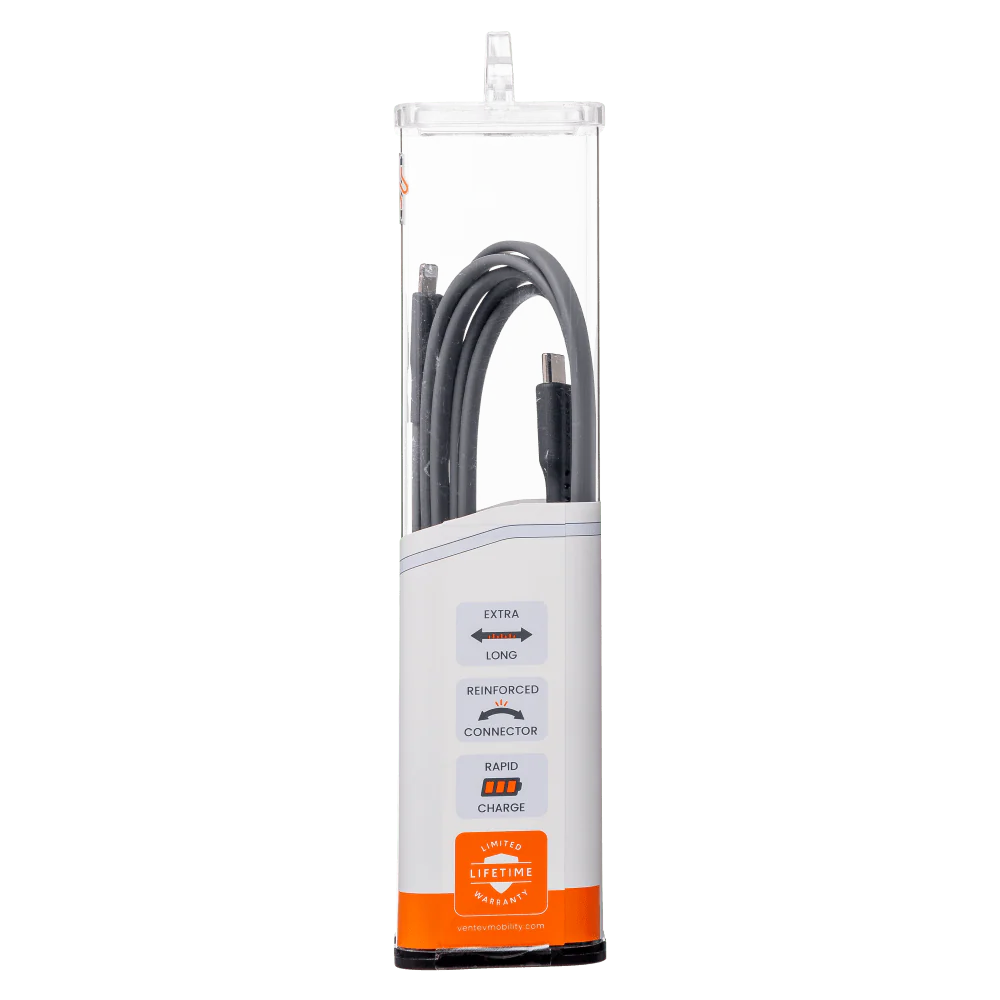 Ventev Flat USB-C to Apple Lightning High Speed Tangle-Free 6 Foot Cable - Image 11