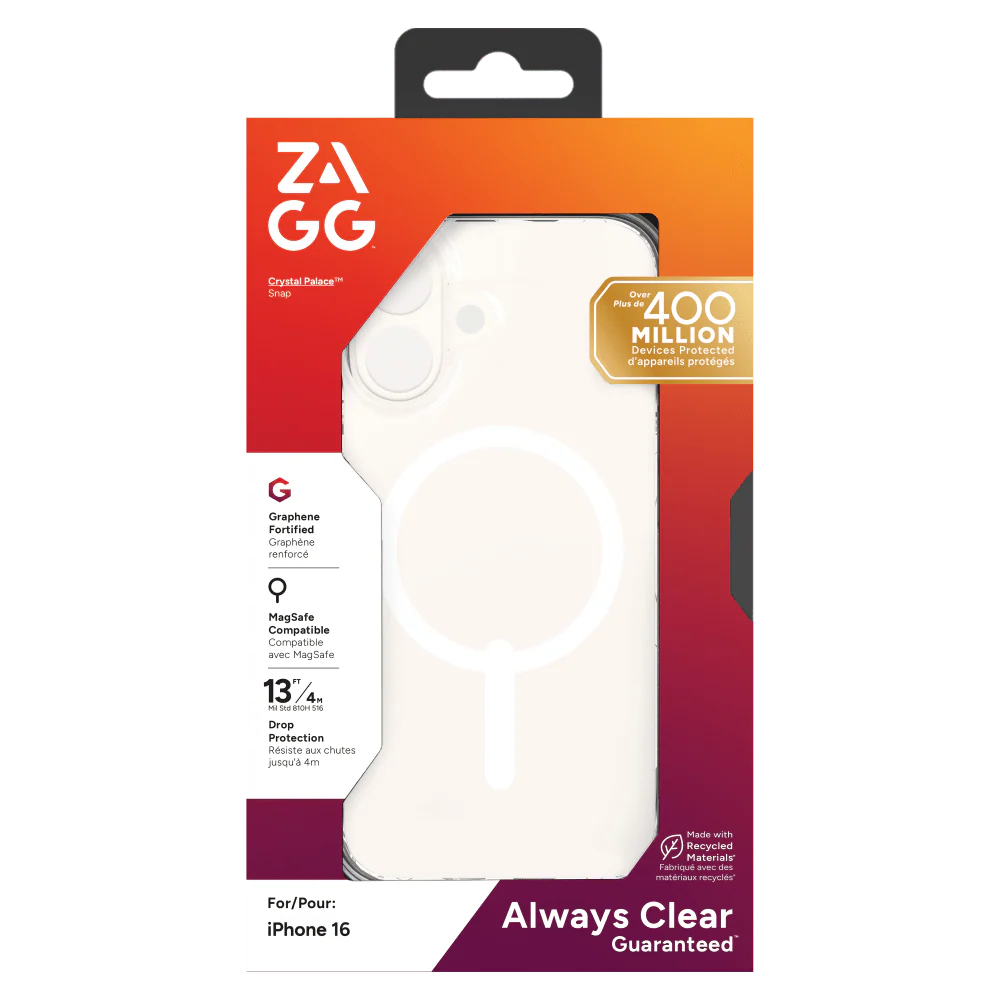ZAGG Crystal Palace Snap MagSafe Case for Apple iPhone 16 - Image 11