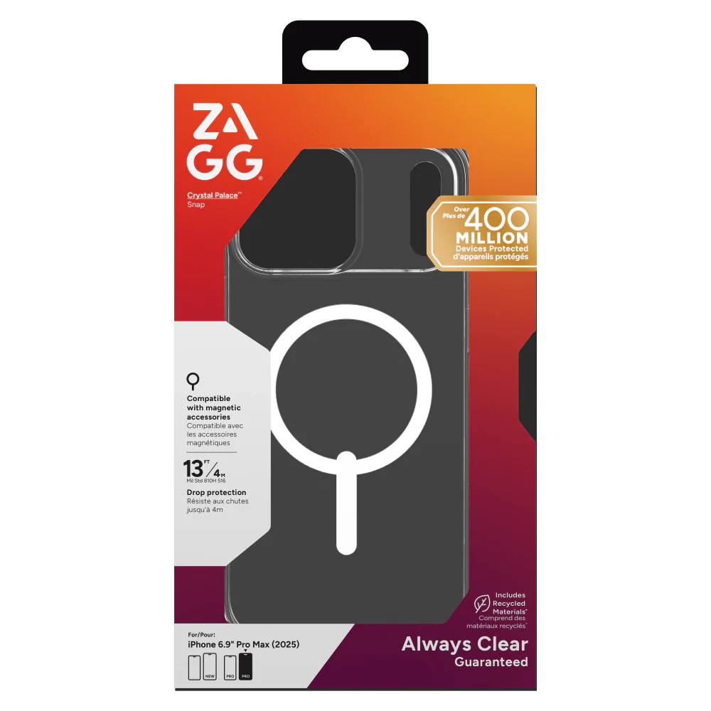ZAGG Crystal Palace Snap MagSafe Case with Kickstand for Apple iPhone 17 Pro Max - Image 11
